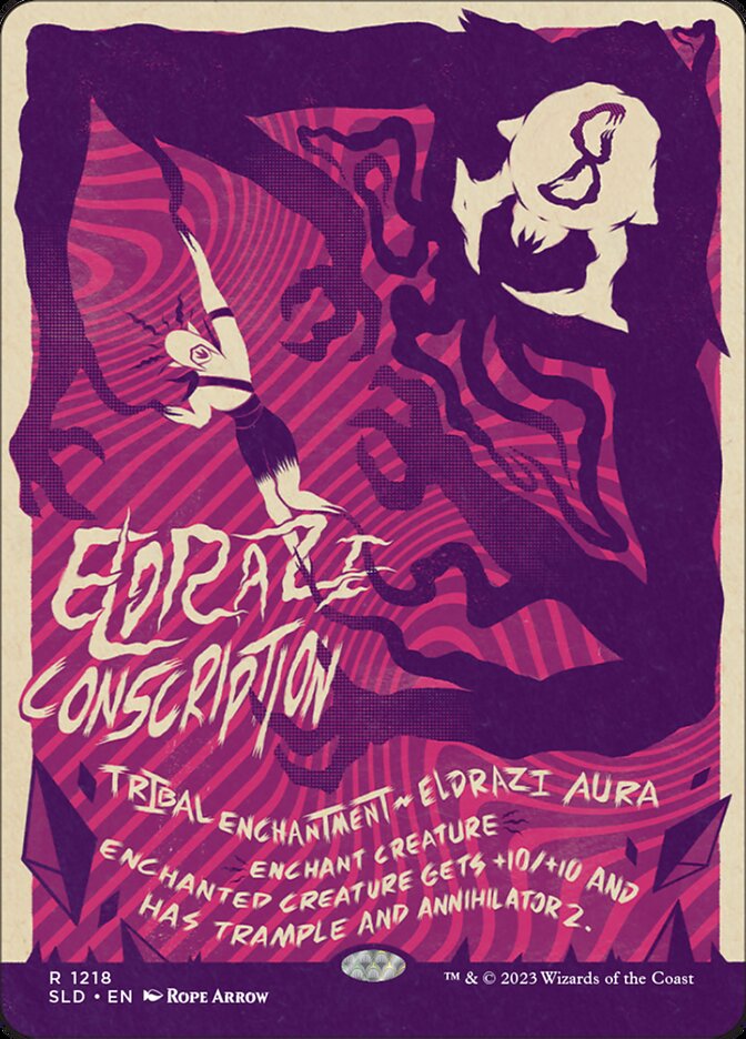 Eldrazi Conscription 1218 (Secret Lair Drop Series)  - Foil | Good Games Adelaide SA