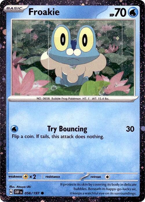 Froakie 056/197 (Miscellaneous Cards & Products)  - Cosmo Holofoil | Good Games Adelaide SA