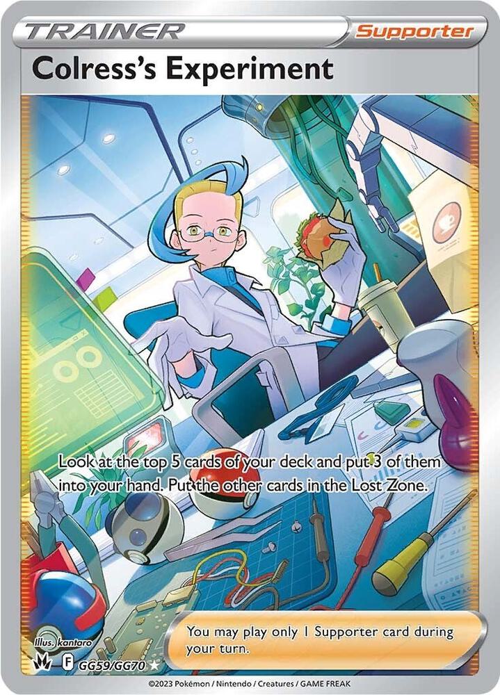 Colress's Experiment GG59/GG70 (Crown Zenith: Galarian Gallery)  - Holofoil | Good Games Adelaide SA