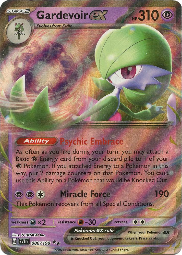 Gardevoir ex 086/198 (SV01: Scarlet & Violet Base Set)  - Holofoil | Good Games Adelaide SA