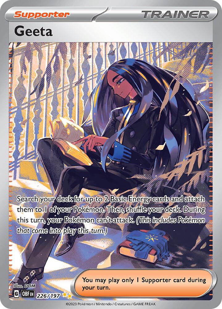 Geeta 226/197 (SV03: Obsidian Flames)  - Holofoil | Good Games Adelaide SA