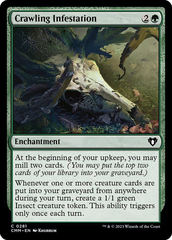 Crawling Infestation 281 (Commander Masters)  - Foil | Good Games Adelaide SA