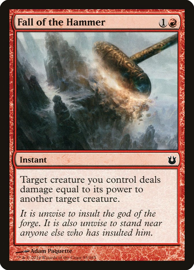 Fall of the Hammer 93 (Born of the Gods)  - Foil | Good Games Adelaide SA