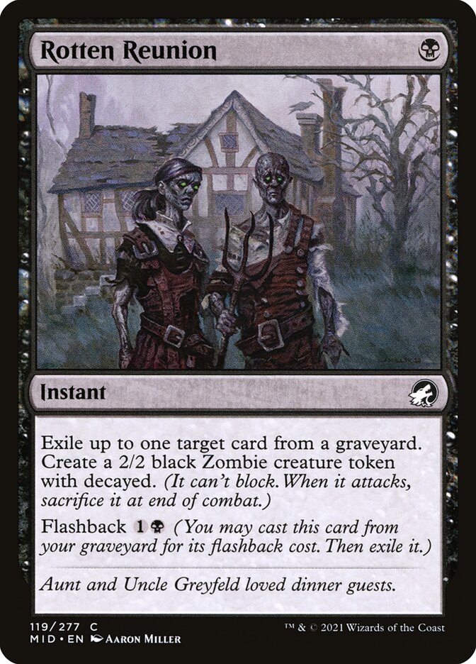 Rotten Reunion 119 (Innistrad: Midnight Hunt)  | Good Games Adelaide SA