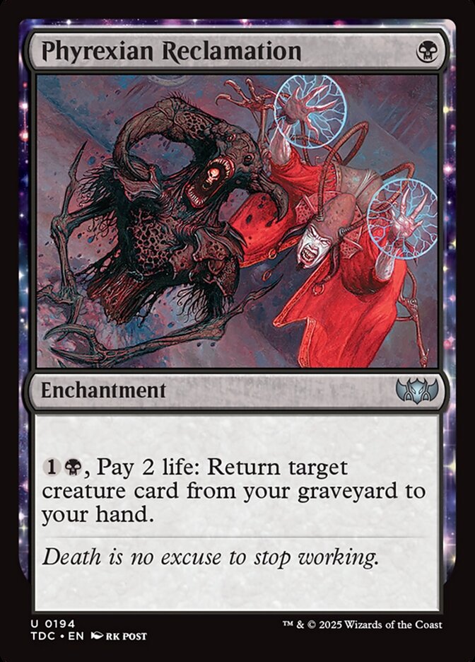 Phyrexian Reclamation 194 (Commander: Tarkir: Dragonstorm)  | Good Games Adelaide SA