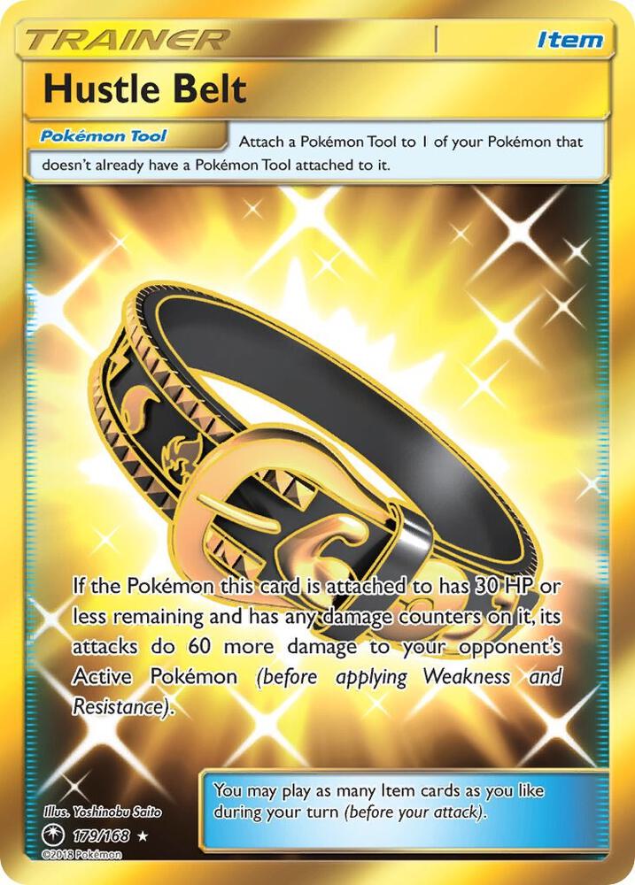 Hustle Belt Secret 179/168 (SM - Celestial Storm)  - Holofoil | Good Games Adelaide SA
