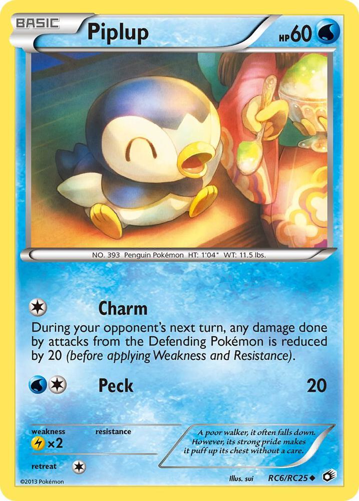 Piplup RC6/RC25 (Legendary Treasures: Radiant Collection)  - Holofoil | Good Games Adelaide SA