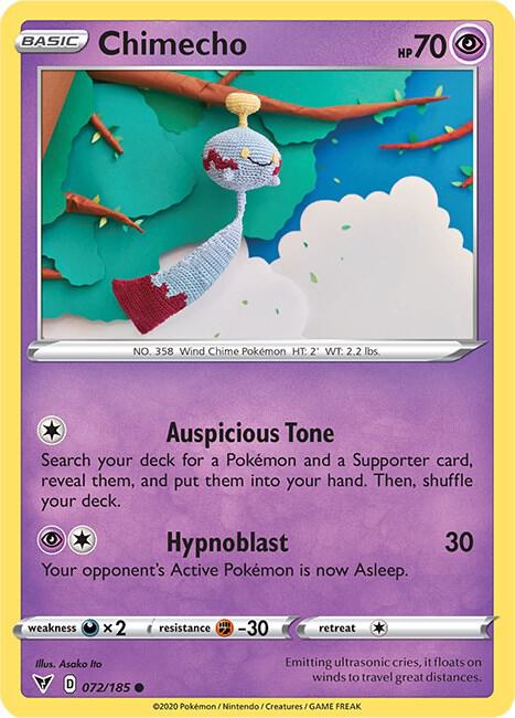 Chimecho 072/185 (SWSH04: Vivid Voltage)  | Good Games Adelaide SA
