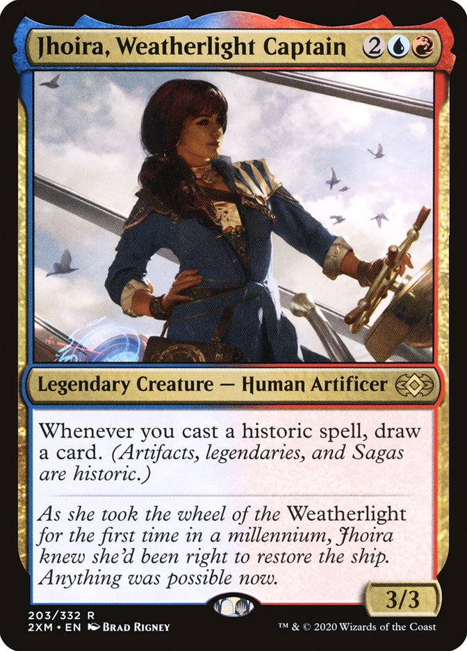 Jhoira, Weatherlight Captain 203 (Double Masters)  | Good Games Adelaide SA