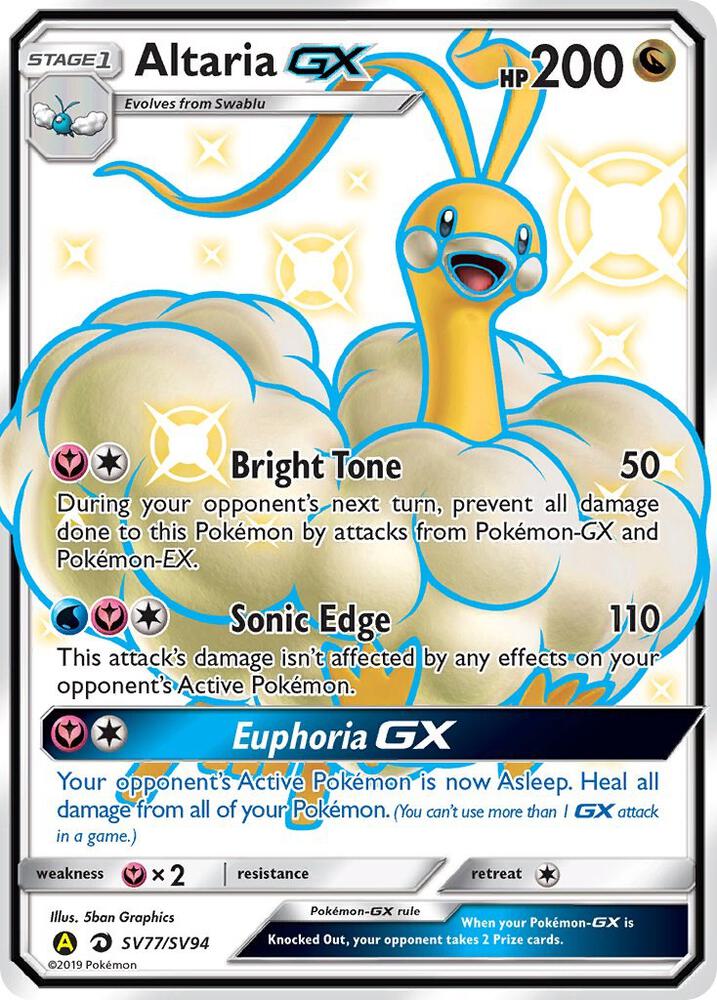 Altaria GX SV77/SV94 (Hidden Fates: Shiny Vault)  - Holofoil | Good Games Adelaide SA