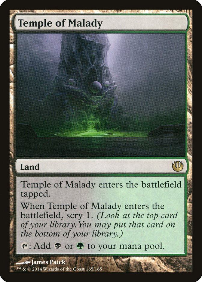 Temple of Malady 165 (Journey Into Nyx)  - Foil | Good Games Adelaide SA