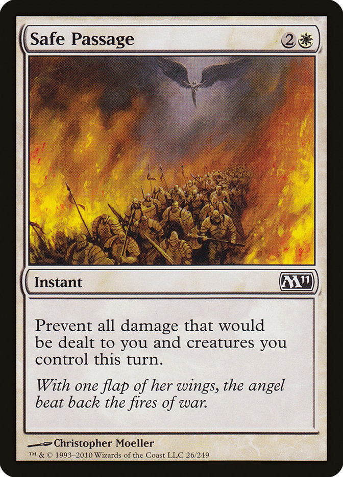 Safe Passage 26 (Magic 2011 (M11))  - Foil | Good Games Adelaide SA