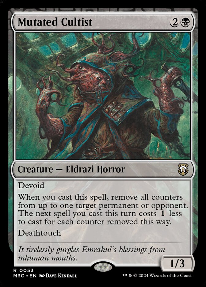 Mutated Cultist 53 (Commander: Modern Horizons 3)  | Good Games Adelaide SA