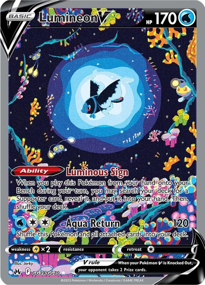 Lumineon V GG39/GG70 (SWSH: Crown Zenith: Galarian Gallery)  - Holofoil | Good Games Adelaide SA