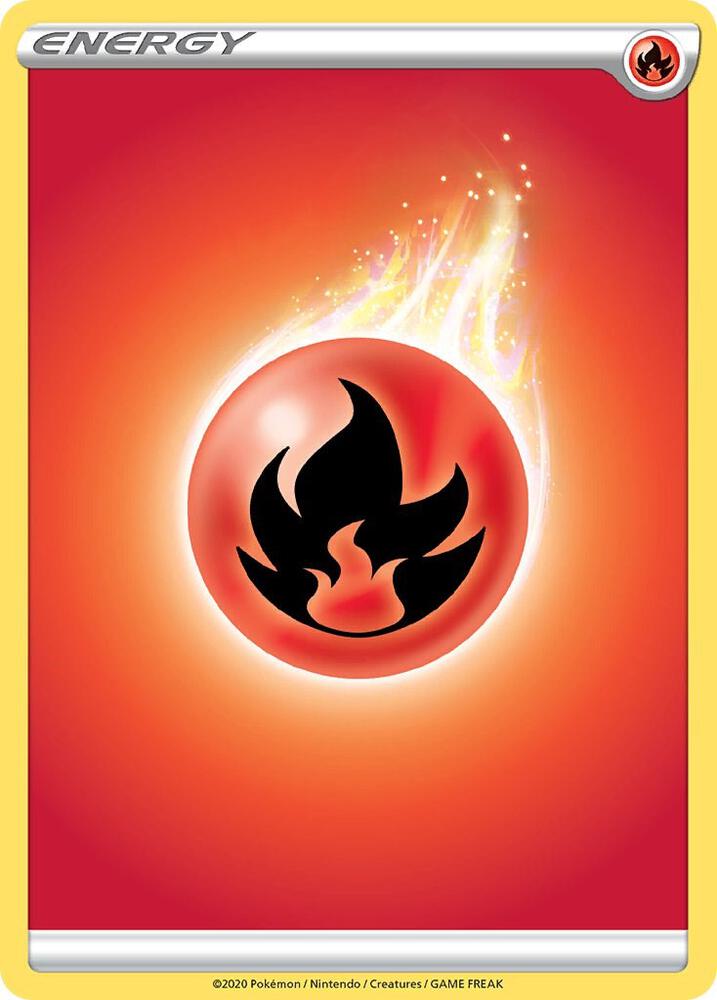 Fire Energy  (SWSH01: Sword & Shield Base Set)  - Reverse Holofoil | Good Games Adelaide SA