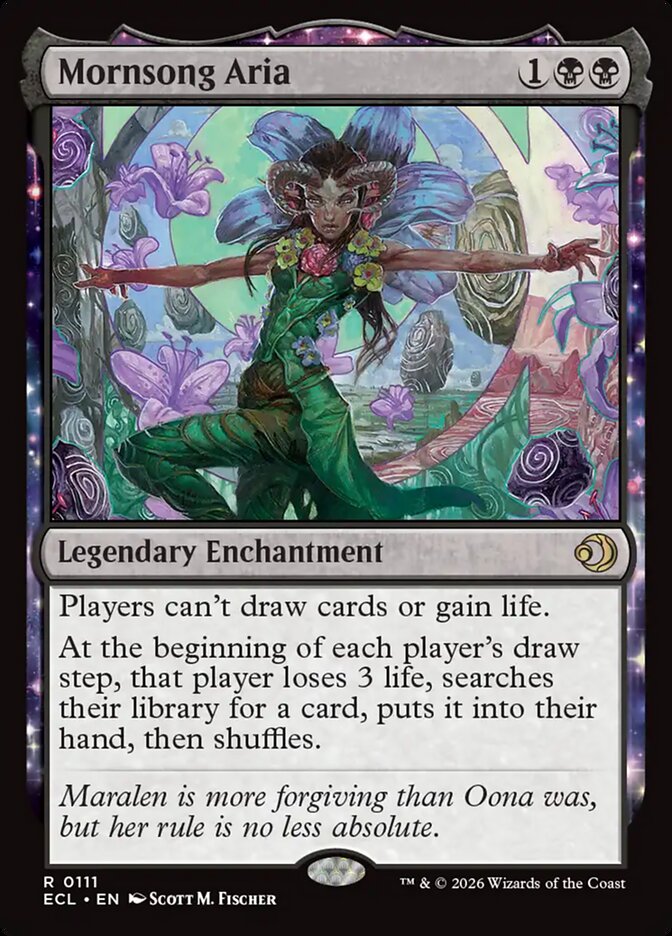 Mornsong Aria 111 (Lorwyn Eclipsed)  - Foil | Good Games Adelaide SA