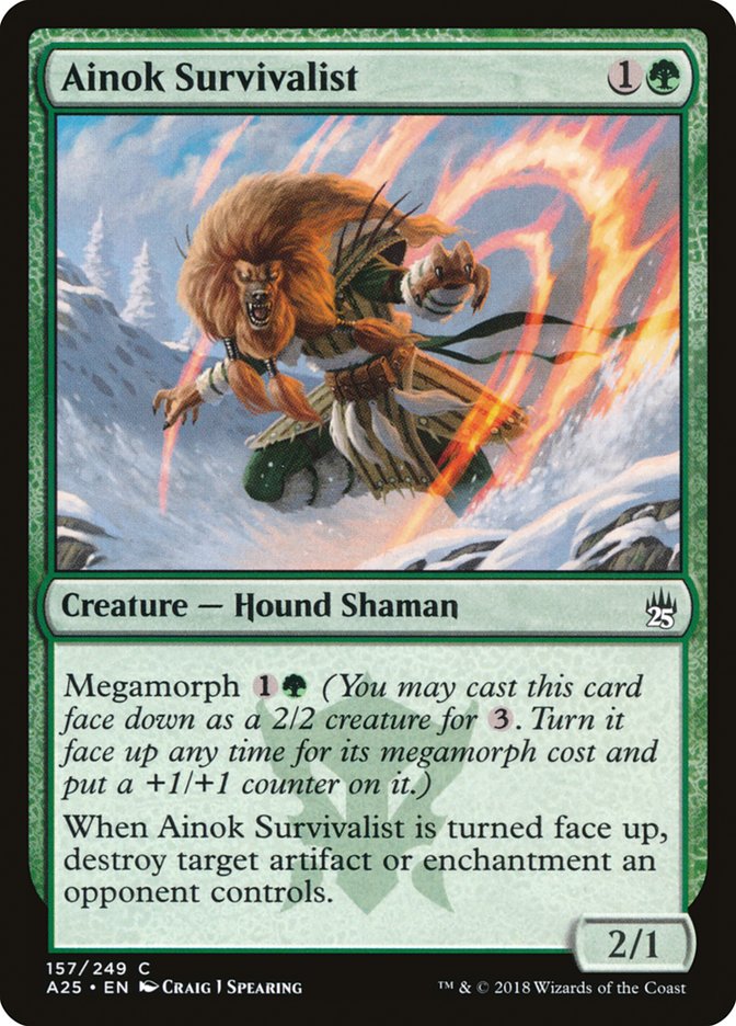 Ainok Survivalist 157 (Masters 25)  - Foil | Good Games Adelaide SA
