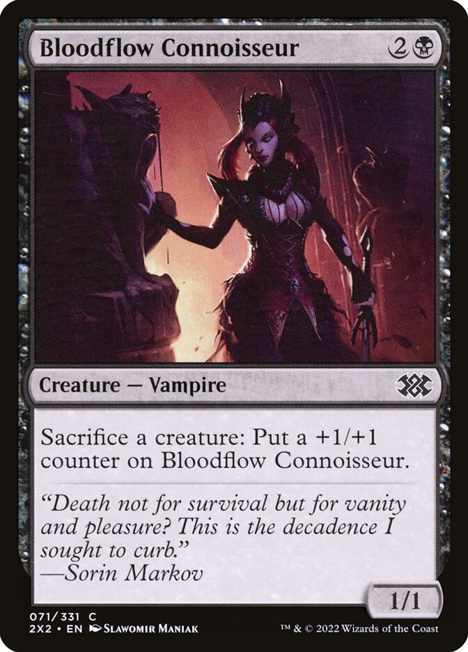Bloodflow Connoisseur 71 (Double Masters 2022)  - Foil | Good Games Adelaide SA