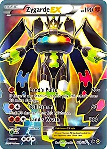 Zygarde EX 054a/124 (Alternate Art Promos)  - Holofoil | Good Games Adelaide SA