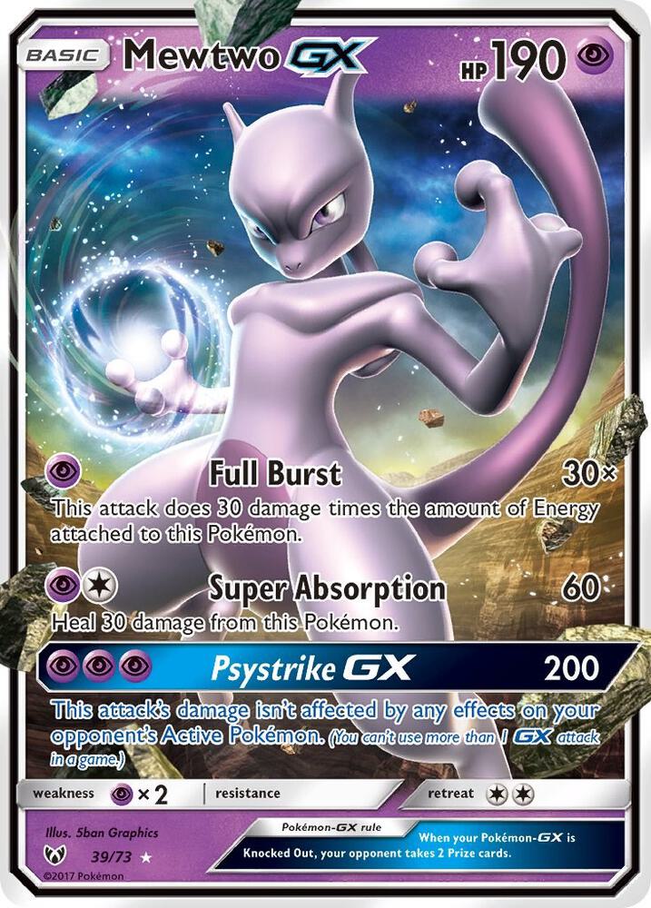 Mewtwo GX 39/73 (Shining Legends)  - Holofoil | Good Games Adelaide SA