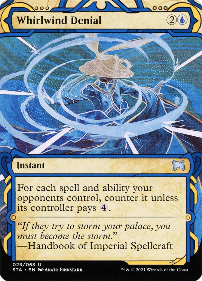 Whirlwind Denial 23 (Strixhaven: Mystical Archives)  - Foil | Good Games Adelaide SA