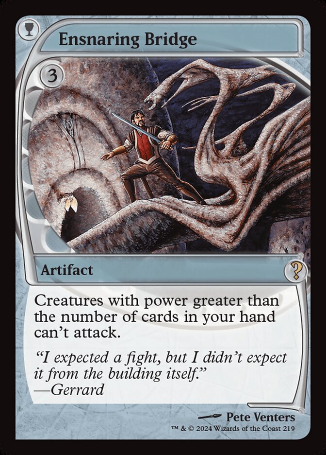 Ensnaring Bridge 219 (Mystery Booster 2)  - Foil | Good Games Adelaide SA