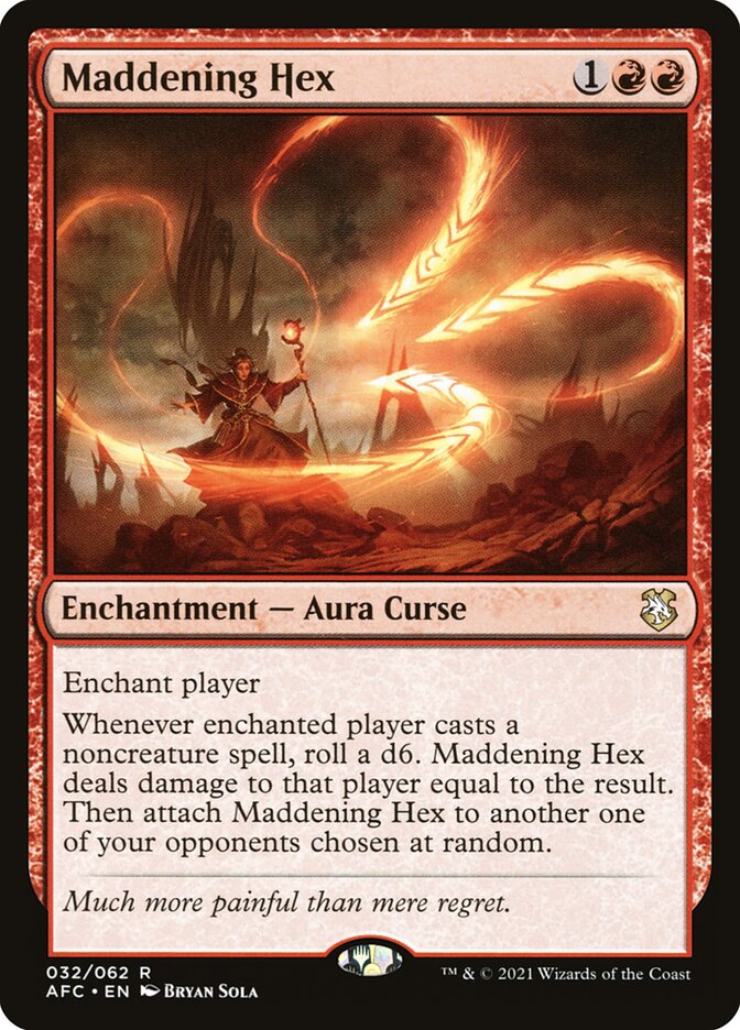 Maddening Hex 32 (Commander: Adventures in the Forgotten Realms)  | Good Games Adelaide SA