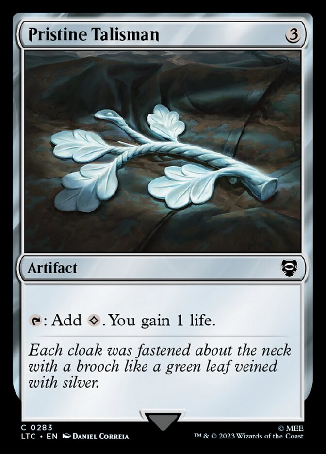 Pristine Talisman 283 (Commander: The Lord of the Rings: Tales of Middle-earth)  | Good Games Adelaide SA