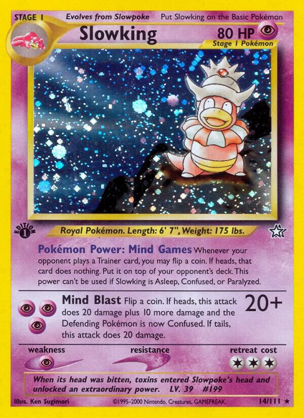 Slowking 014/111 (Neo Genesis)  - 1st Edition Holofoil | Good Games Adelaide SA