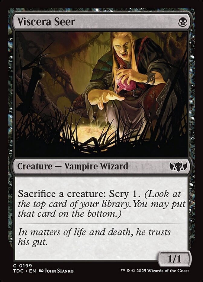 Viscera Seer 199 (Commander: Tarkir: Dragonstorm)  | Good Games Adelaide SA