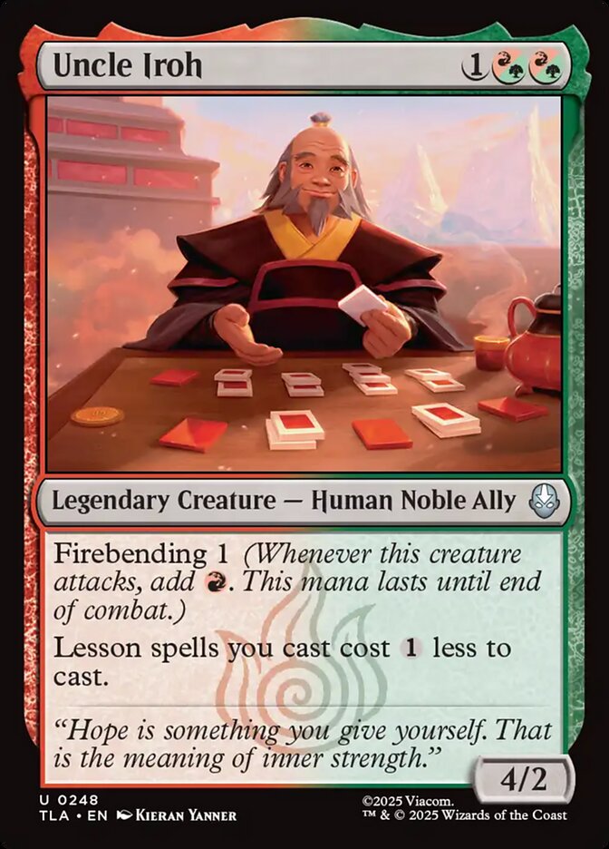 Uncle Iroh 248 (Avatar: The Last Airbender)  - Foil | Good Games Adelaide SA