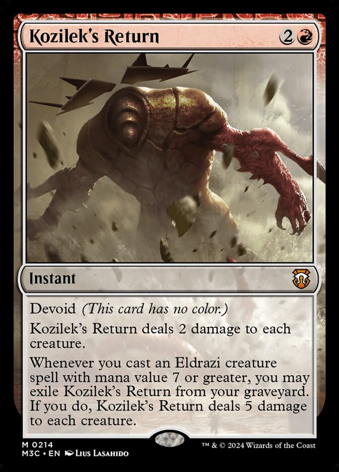 Kozilek's Return 214 (Commander: Modern Horizons 3)  | Good Games Adelaide SA