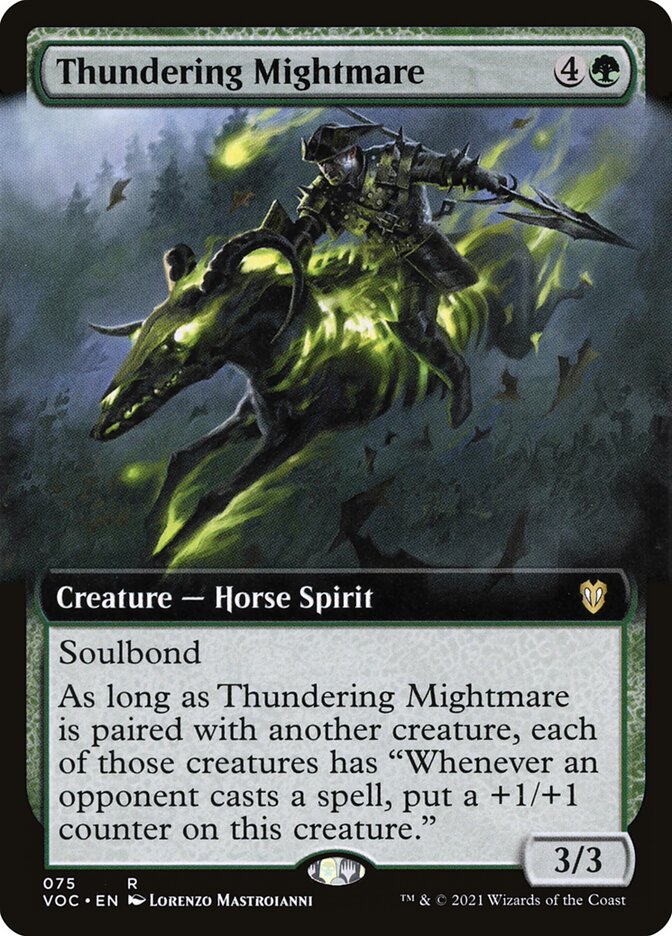 Thundering Mightmare 75 (Commander: Innistrad: Crimson Vow)  | Good Games Adelaide SA