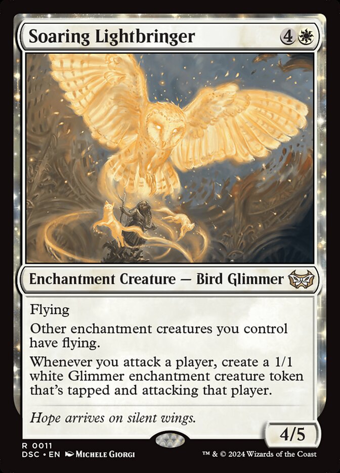 Soaring Lightbringer 11 (Commander: Duskmourn: House of Horror)  | Good Games Adelaide SA