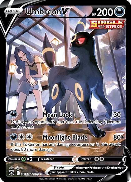 Umbreon V TG22/TG30 (SWSH09: Brilliant Stars Trainer Gallery)  - Holofoil | Good Games Adelaide SA