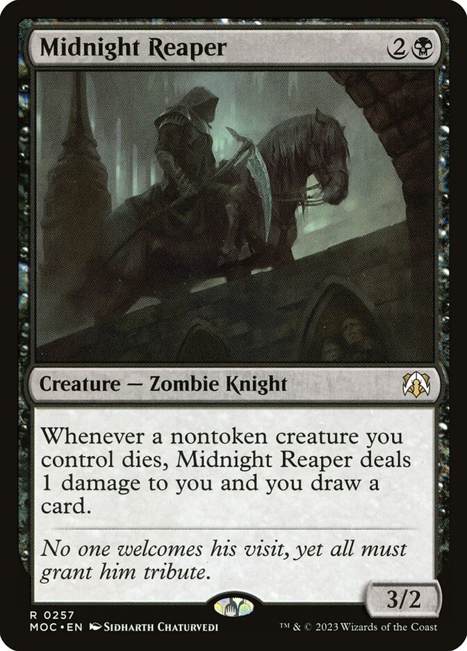 Midnight Reaper 257 (Commander: March of the Machine)  | Good Games Adelaide SA