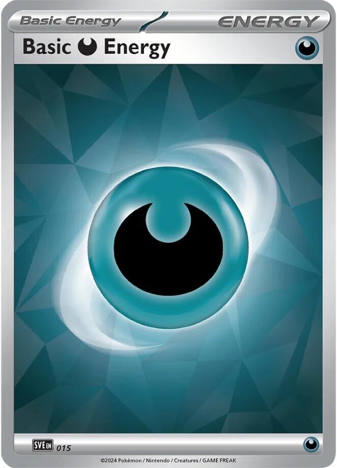 Basic Darkness Energy 015 015 (SVE: Scarlet & Violet Energies)  | Good Games Adelaide SA