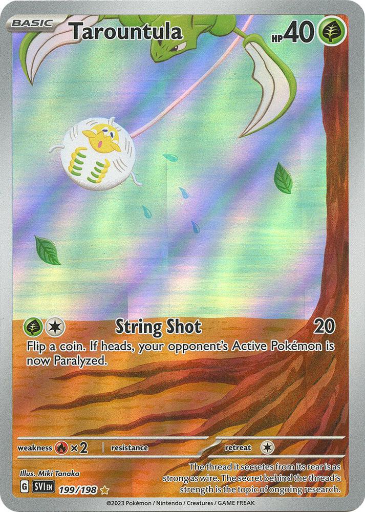 Tarountula 199 198 199/198 (SV01: Scarlet & Violet Base Set)  - Holofoil | Good Games Adelaide SA