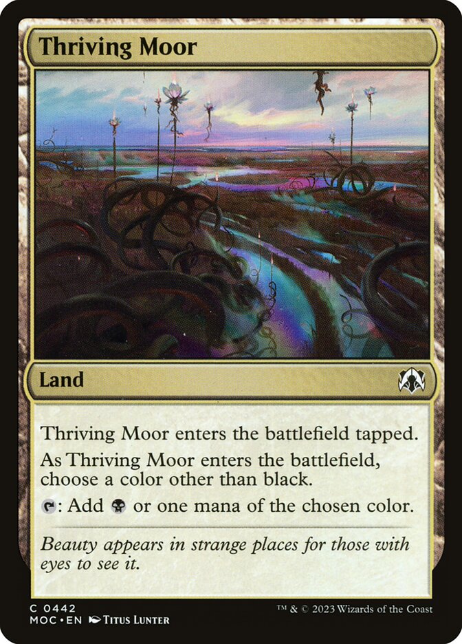 Thriving Moor 442 (Commander: March of the Machine)  | Good Games Adelaide SA