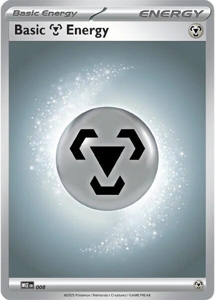 Basic Metal Energy 008 8 (MEE: Mega Evolution Energies)  | Good Games Adelaide SA