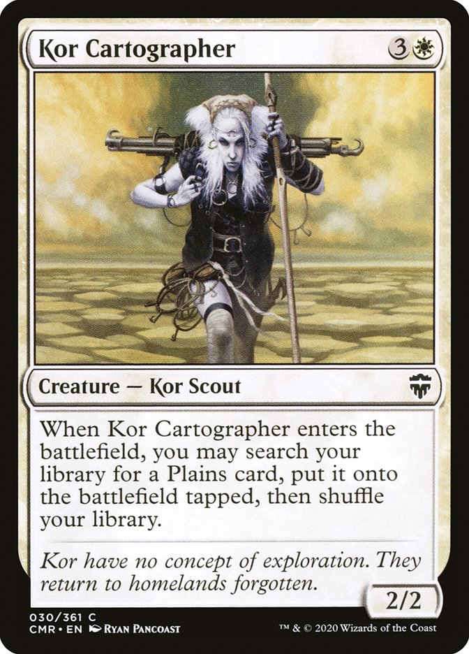 Kor Cartographer 30 (Commander Legends)  | Good Games Adelaide SA