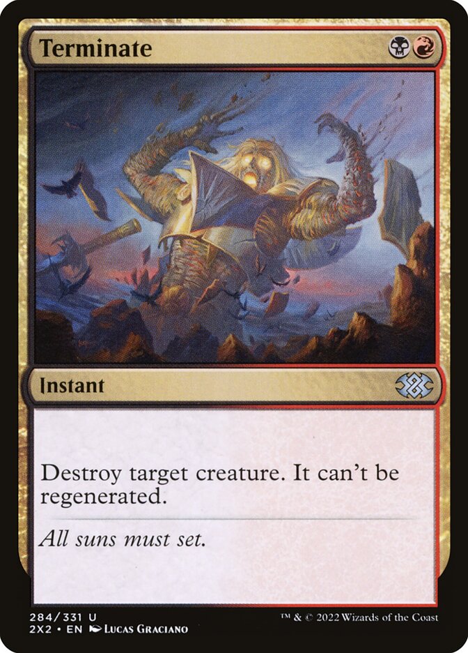 Terminate 284 (Double Masters 2022)  - Foil | Good Games Adelaide SA