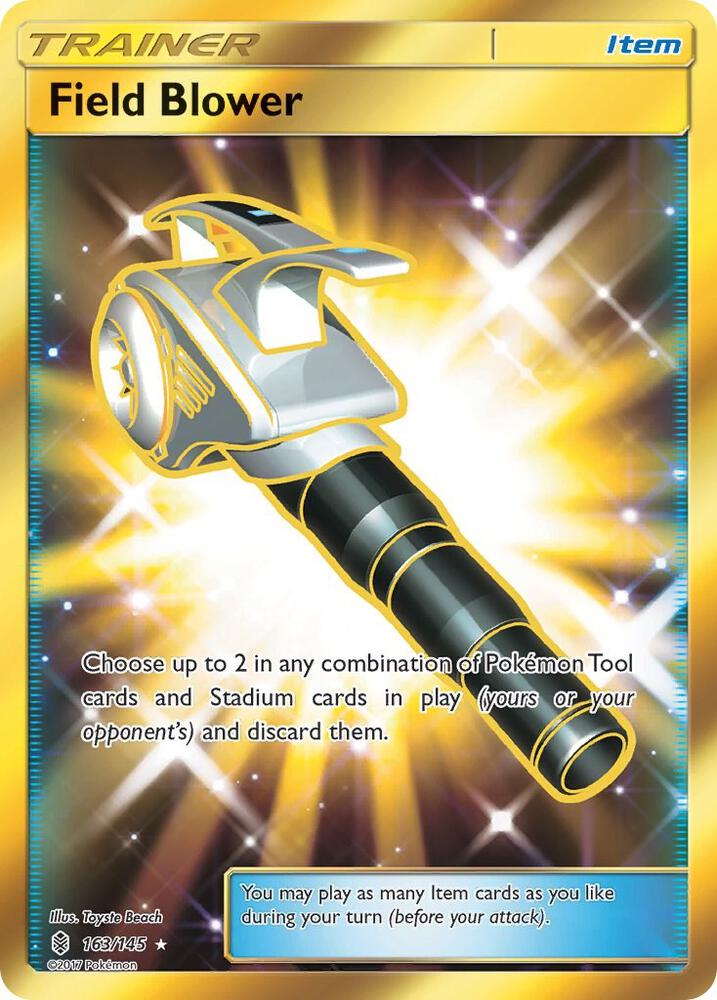 Field Blower Secret 163/145 (SM - Guardians Rising)  - Holofoil | Good Games Adelaide SA