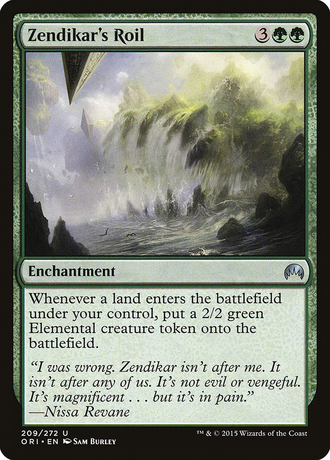 Zendikar's Roil 209 (Magic Origins)  - Foil | Good Games Adelaide SA