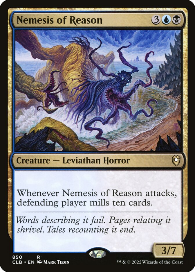 Nemesis of Reason 850 (Commander Legends: Battle for Baldur's Gate)  | Good Games Adelaide SA