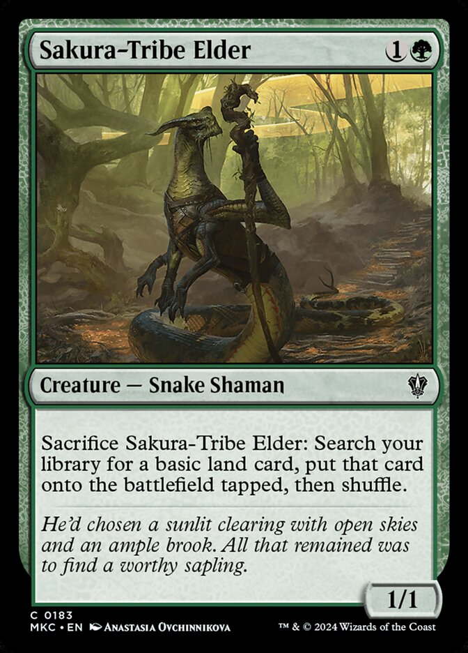 Sakura-Tribe Elder 183 (Commander: Murders at Karlov Manor)  | Good Games Adelaide SA