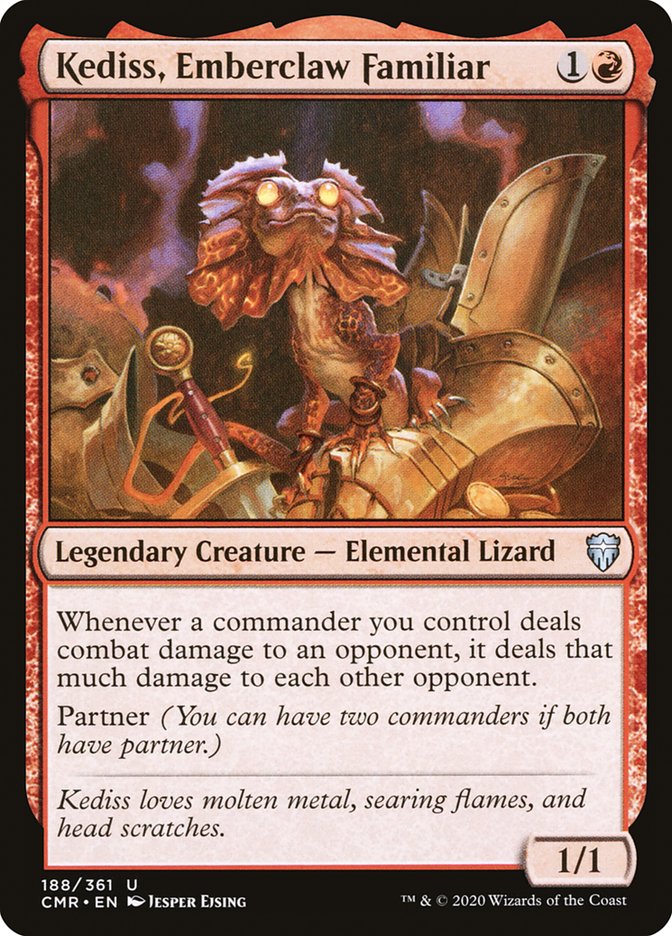 Kediss, Emberclaw Familiar 188 (Commander Legends)  | Good Games Adelaide SA