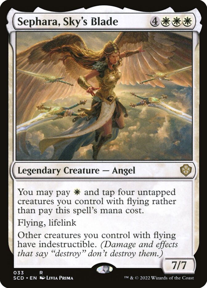 Sephara, Sky's Blade 33 (Starter Commander Decks)  | Good Games Adelaide SA