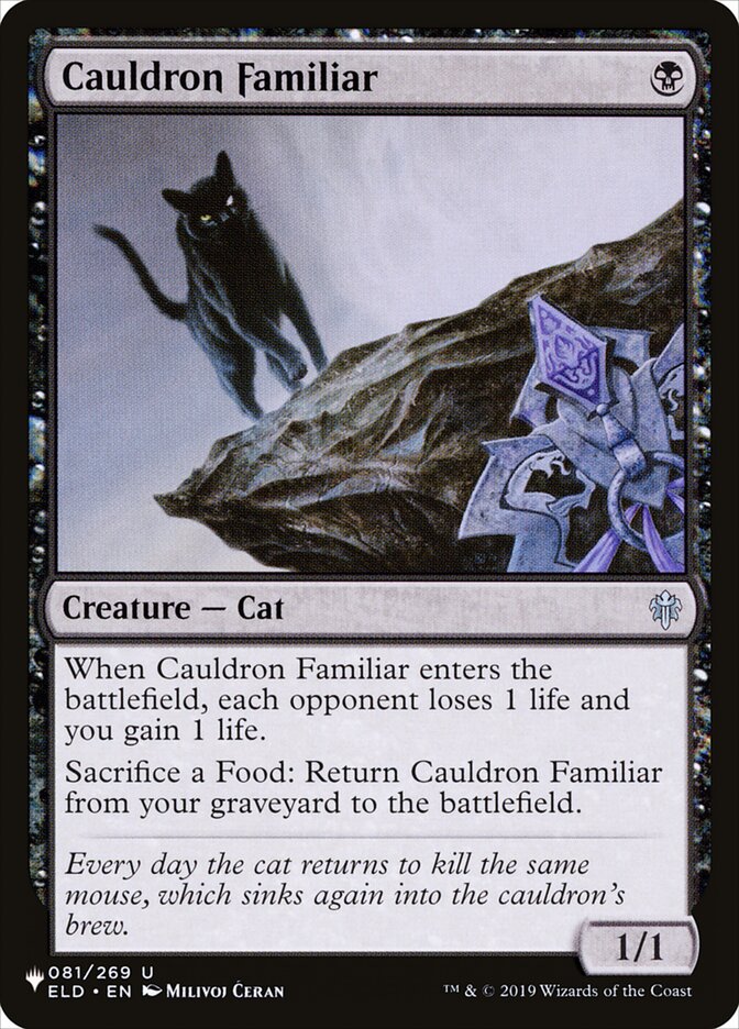Cauldron Familiar 081/269 (The List Reprints)  | Good Games Adelaide SA