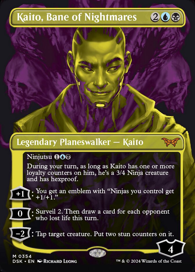 Kaito, Bane of Nightmares 354 (Duskmourn: House of Horror)  - Foil | Good Games Adelaide SA